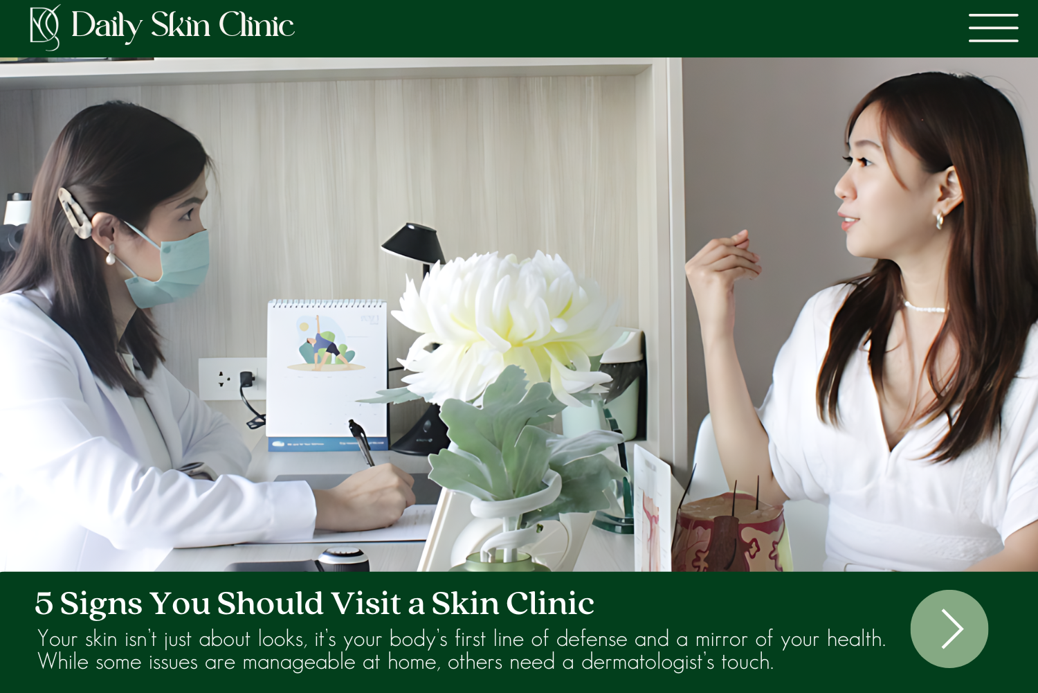 5 Signs You Should Visit a Skin Clinic